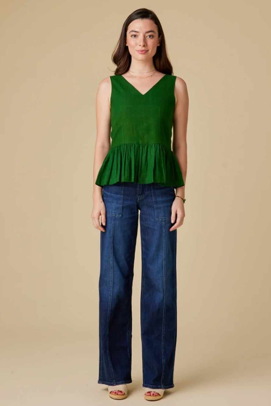 Lya Khadi Cotton Top: Reversible, Comfy Everyday Blouse – RIHLA