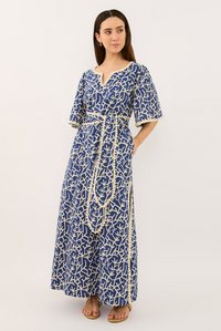 Amba Keepsake Maxi Dress in Aegean