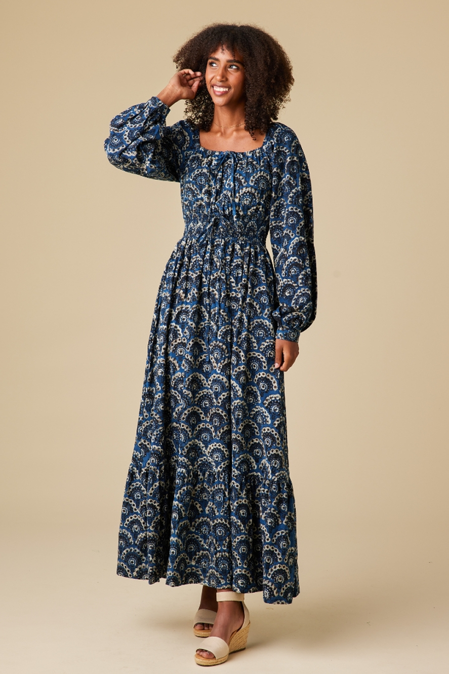 elowen maxi dress Ulla Johnson Elowen Silk Dress in Evening Bloom 4 / Evening Bloom