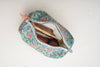 Block Print Quilted Makeup Bag