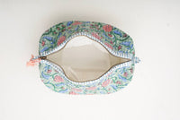 Block Print Quilted Makeup Bag