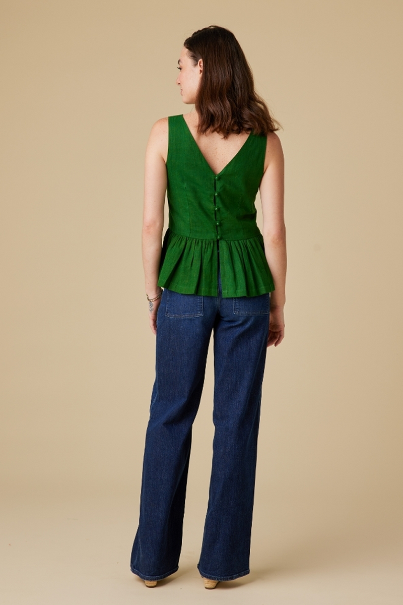 Lya Khadi Cotton Top