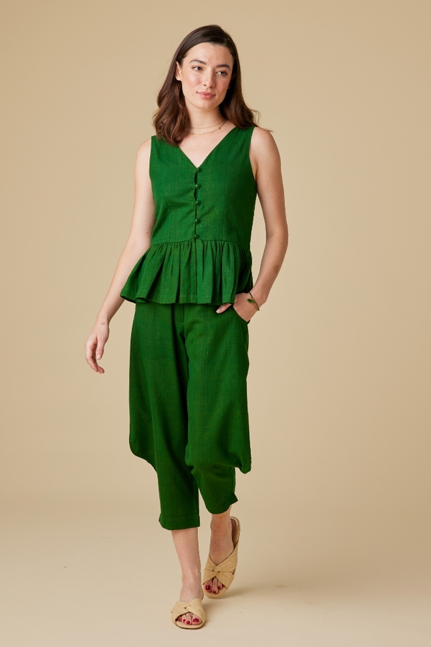 Lya Khadi Cotton Top
