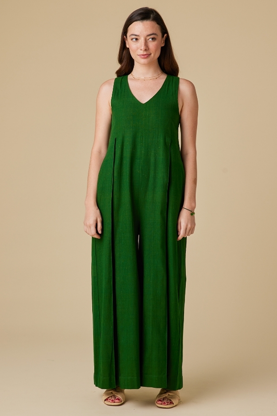 Noemie Allways Cotton Jumpsuit - Elegant & Effortless – RIHLA