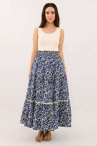 Alia Skirt in Aegean