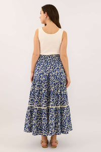Alia Skirt in Aegean