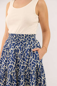 Alia Skirt in Aegean