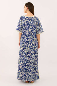 Amba Keepsake Maxi Dress in Aegean