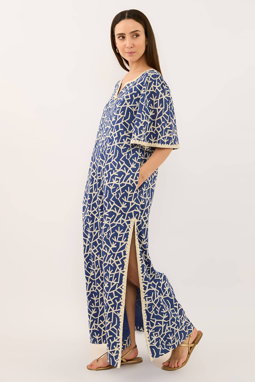 Amba Keepsake Maxi Dress in Aegean