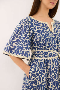 Amba Keepsake Maxi Dress in Aegean