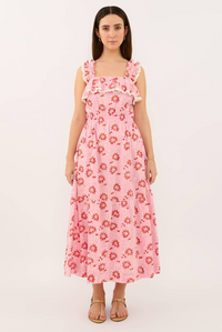 Ines Allways Dress in Cerise